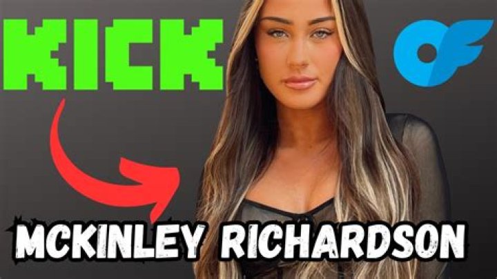 Unlock Premium Content: Free Mckinley Richardson OnlyFans